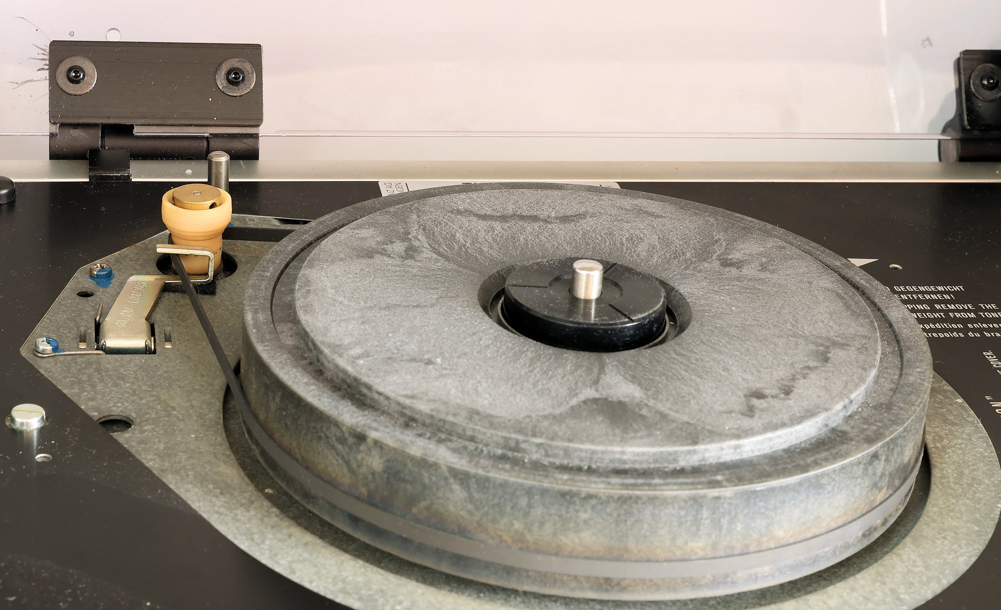 audiovintage Thorens Platenspeler TD 166 MK II toerentalderailleur
