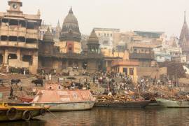 Manikarnika crematie Ghat, Varanasi