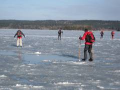 Over ijsschotsen, 'Nordic schaatsen'?